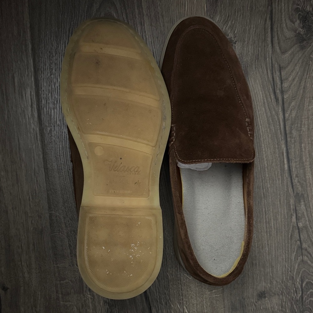 Women’s Velasca Milano size 40 Yacht Loafer handmade in Italy Vera Gomma
